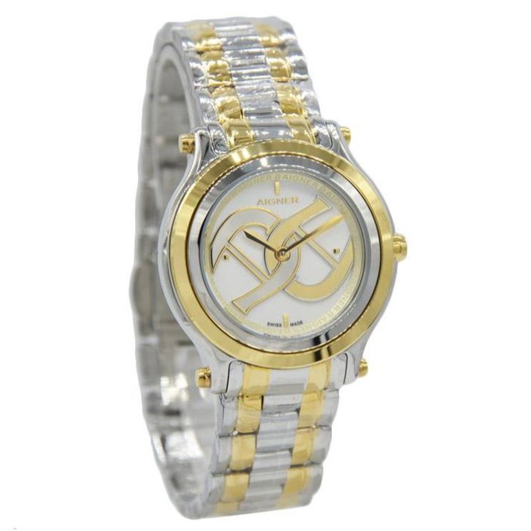 AIGNER A55207 Bologna Jam Tangan Wanita-Swiss Made