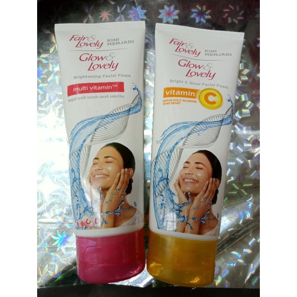 FAIR &amp; LOVELY FACIAL FOAM 100 GR/ GRATIS KRIM PENCERAH 15 GR