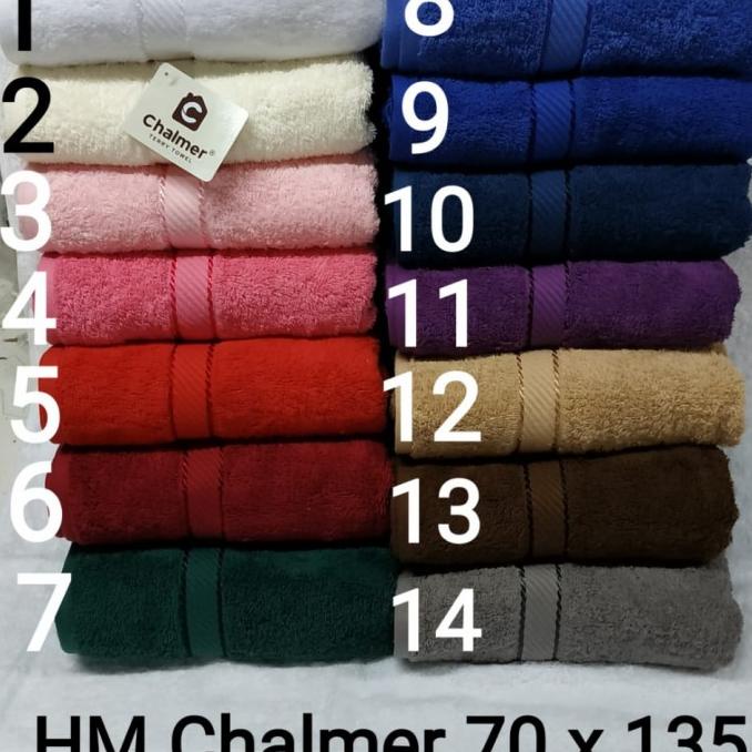 Handuk Chalmer mandi dewasa 70x140