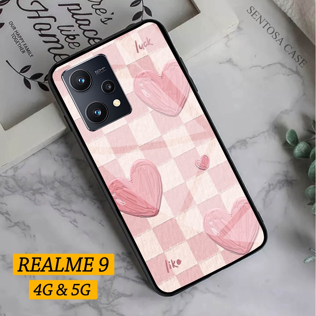 Softcase Glass Kaca REALME 9 4G & REALME 9 5G - Case Handphone REALME 9 4G & REALME 9 5G [T93].