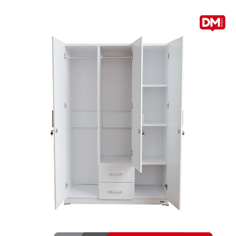 Lemari UPVC Pintu 3 Galena - DM Mebel