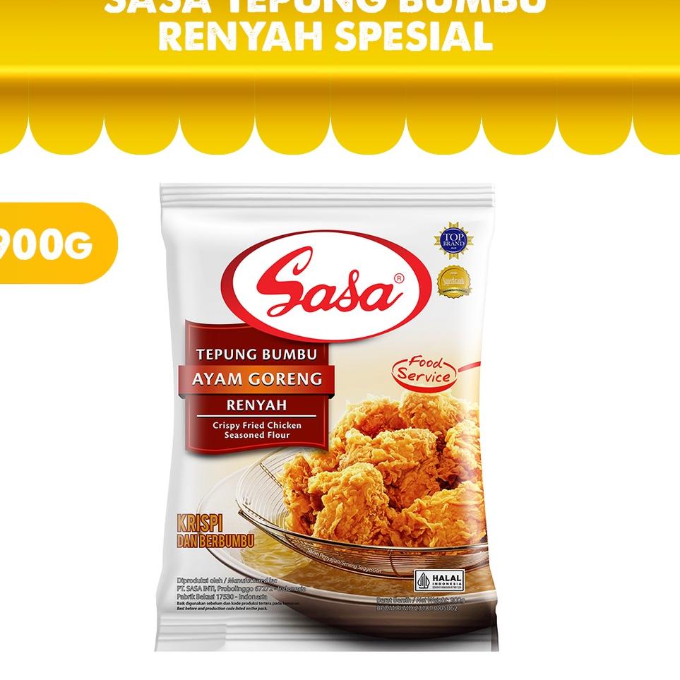 

[KODE PRODUK ZJKB037] Sasa Tepung Bumbu Renyah Spesial 900 gr
