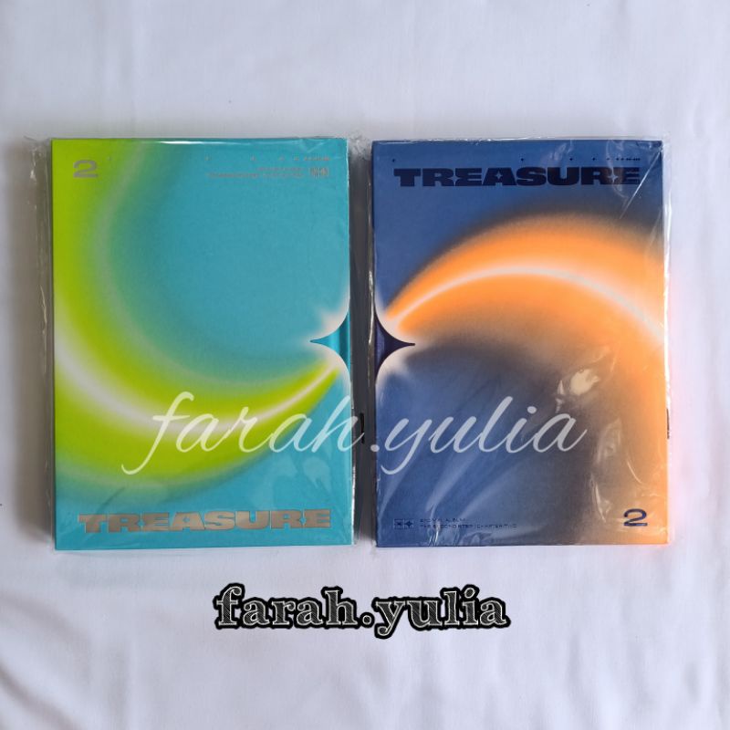 READY STOCK ALBUM ONLY TREASURE TSS CH 2 THE SECOND STEP CHAPTER TWO DEEP BLUE LIGHT GREEN HYUNSUK J