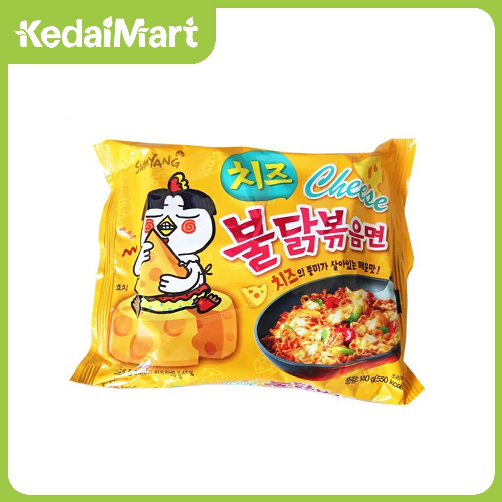 

Hot Chicken Ramen Cheese Samyang 140 Gram