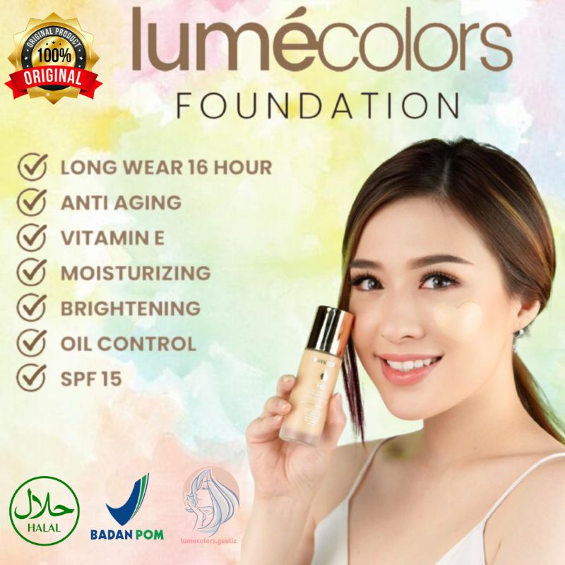 Lumecolors Foundation Alas bedak