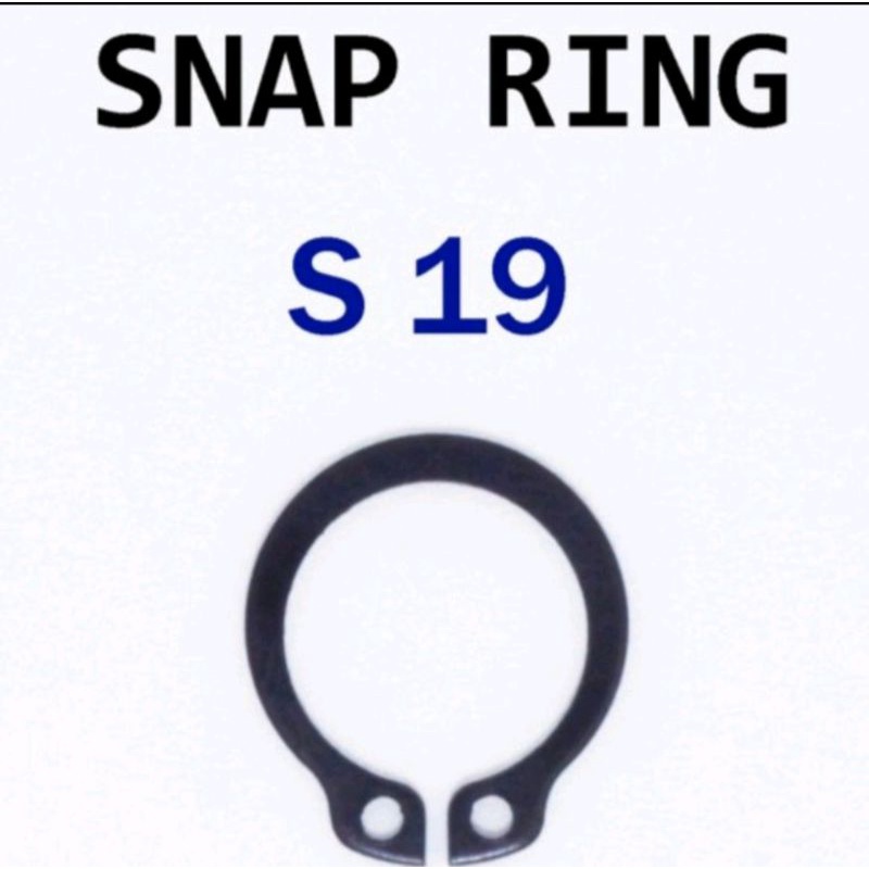 Snap Ring Gir Gear Depan Yamaha Snapring S19