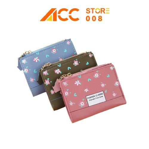 DOMPET Lipat Wanita BS54 Dompet Mini Resleting ACC