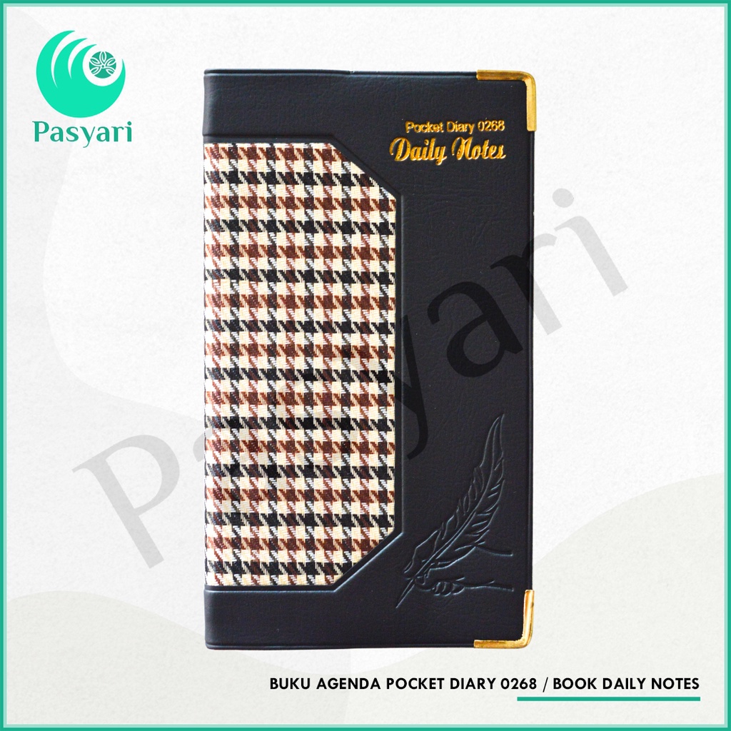 

Buku Agenda Pocket Diary 0268 / Book Daily Notes