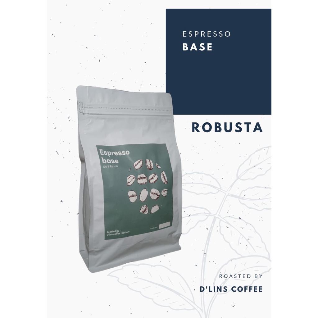 

KOPI ROBUSTA 500G BIJI/BUBUK l Dlins Coffee Robusta 500g l Esprresso based