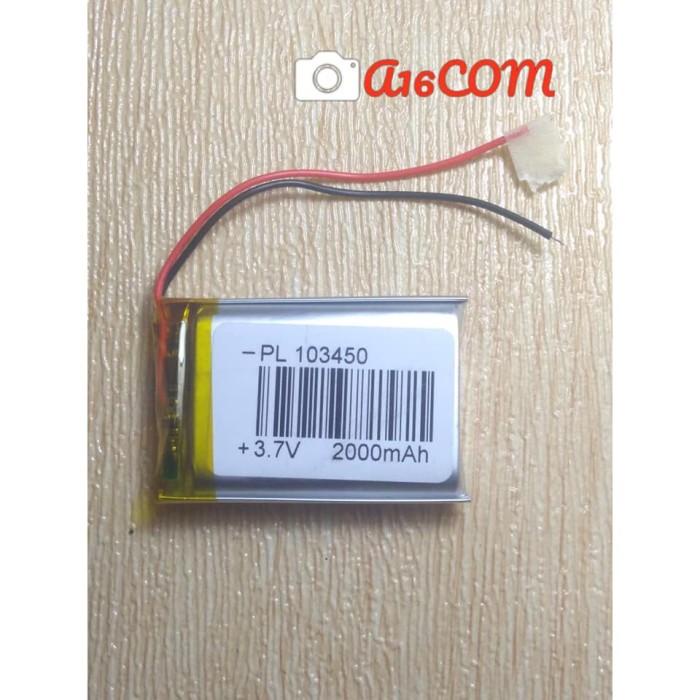 Baterai Drone Lithium Polimer 2000 Mah 103450 34 X 50 Mm