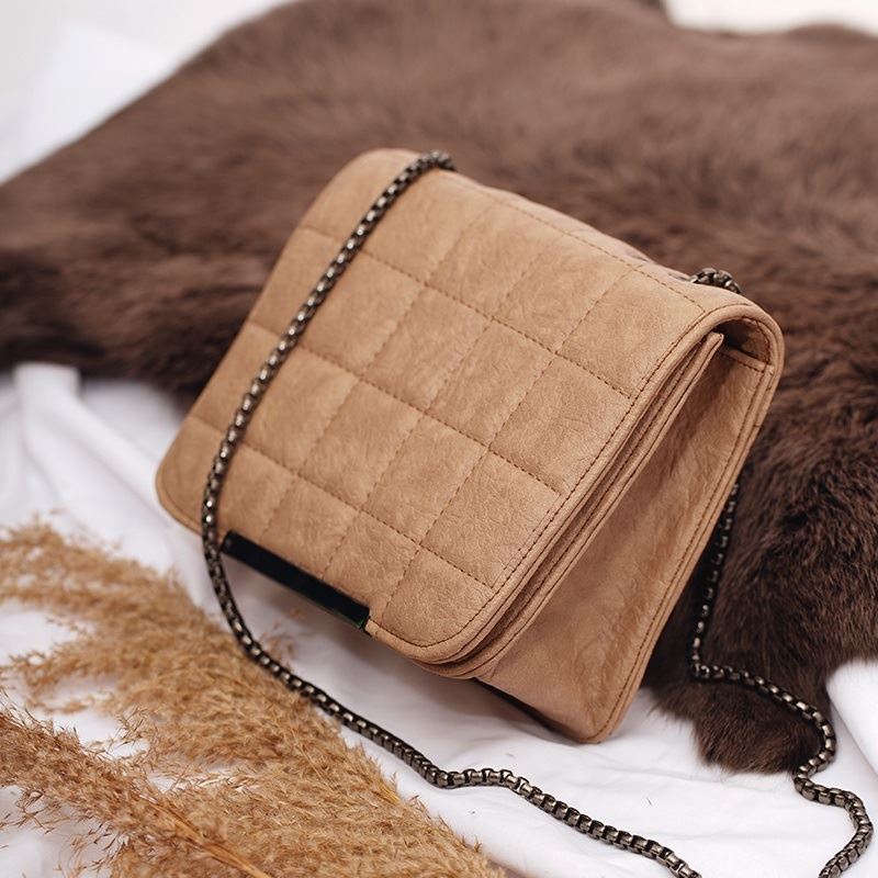 BJ21909 - BLACK/KHAKI - TAS SLEMPANG TALI RANTAI WANITA FASHION KOREA CHINA IMPORT MODIS ELEGAN TERMURAH TERLARIS TERBARU BAGSTORE JAKARTA TAS BATAM JTF1909