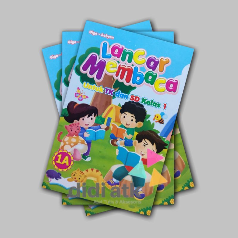 Buku Lancar Membaca 1A Untuk Anak TK & SD