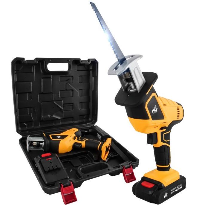 SET GERGAJI LISTRIK GENGGAM FREE BATRAI LITHIUM CHARGER 24 VOLT UL-906