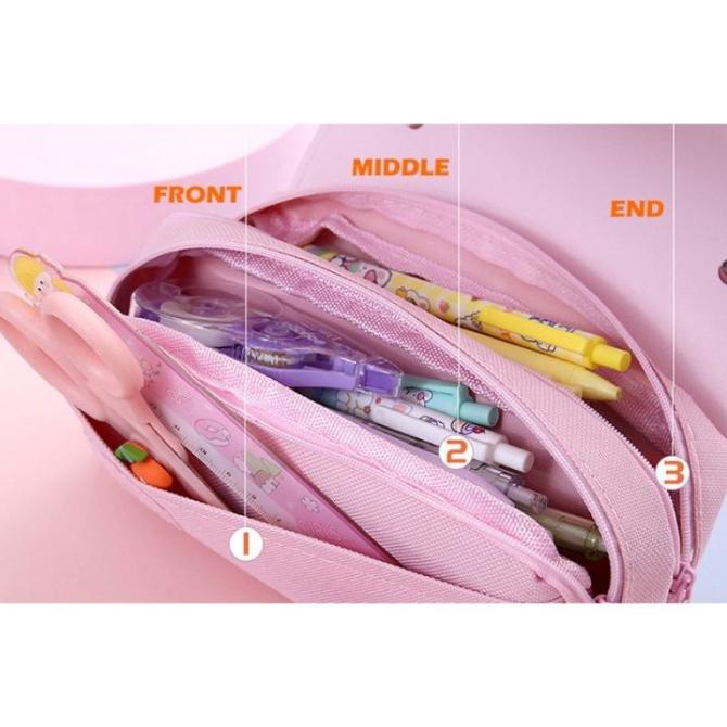 

Kotak pensil squishy tenteng lucu, Kotak pensil besar