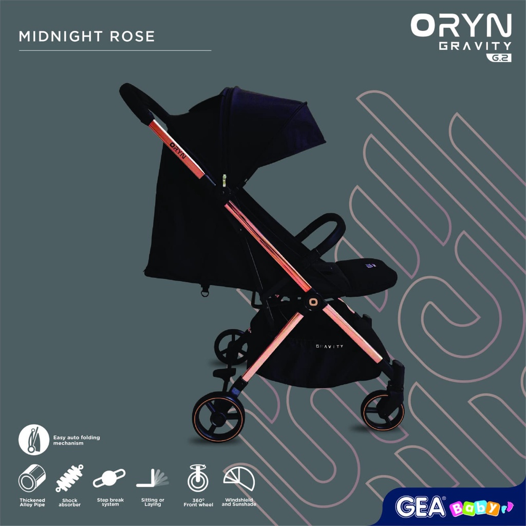 EA Baby ORYN Gravity G2 Stroller / kereta dorong bayi