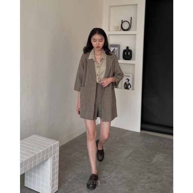 ECINOS: Oversized Blazer Set