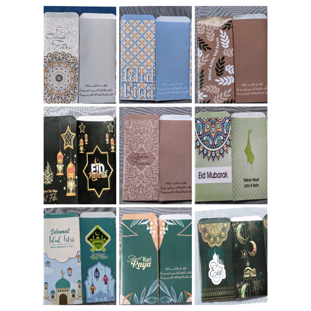 

(SIAP PAKAI) [bisa pilih sesuka hati] Amplop Jumbo Panjang Islami Uk 7*18 cm (1 pack isi 10 pcs)