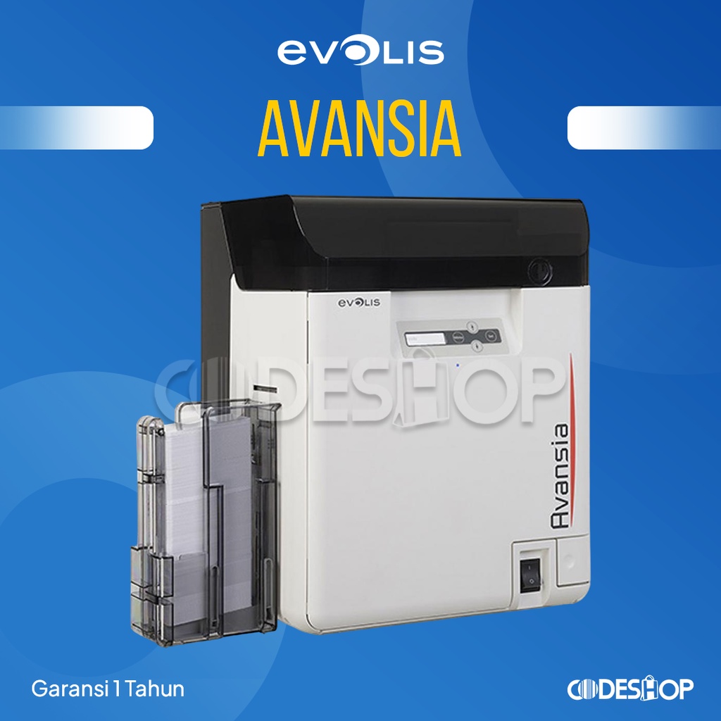 Printer ID Card Evolis Avansia Cetak Kartu Single Side