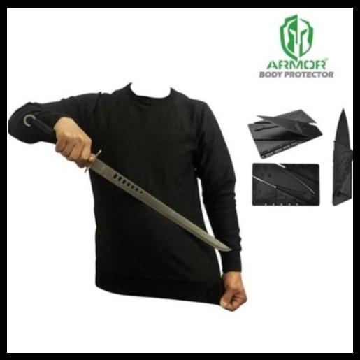 Promo Kaos Lengan Panjang Anti Sajam Begal Bacok Tusuk Iris Safety Clothing