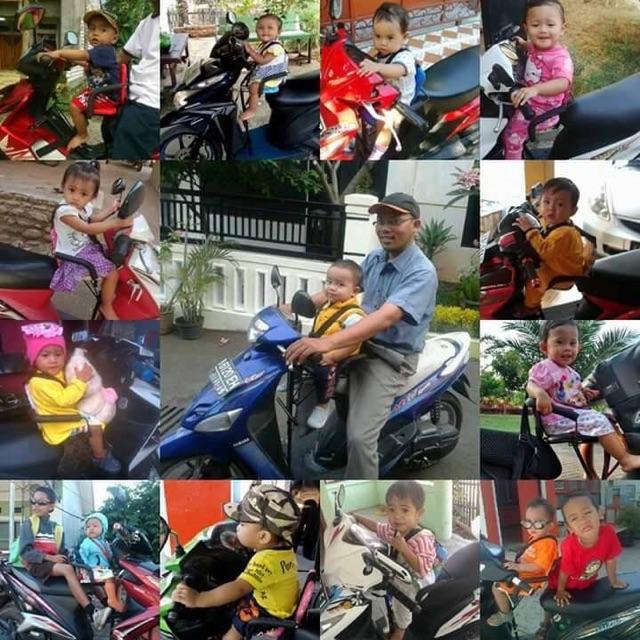Bess Boncengan Motor Anak/Kursi Bonceng Motor Anak Dan Bayi/Kursi Motor Berkualitas Best Seller