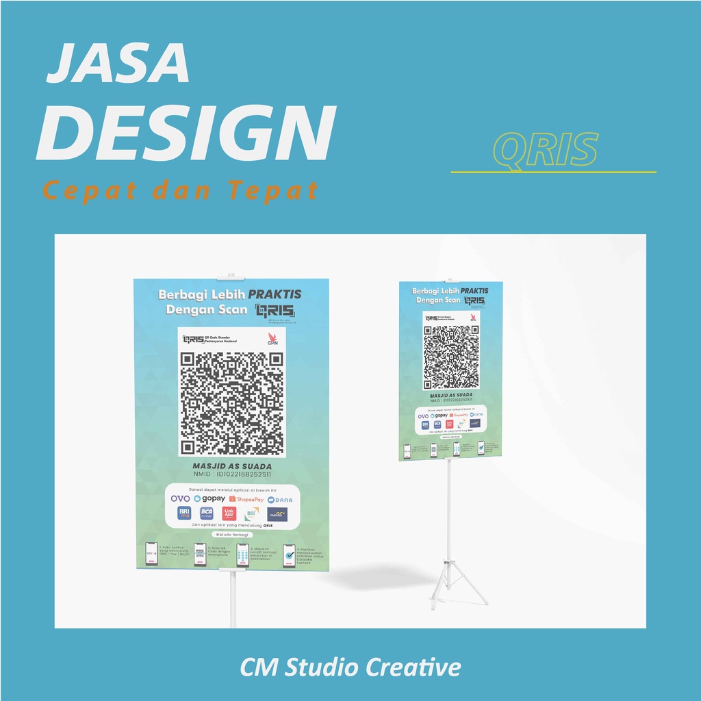 Jasa Design Profesional - QRIS