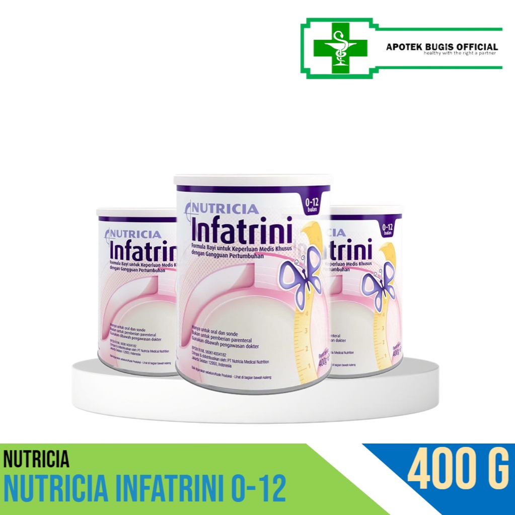 NUTRICIA Infatrini 400 gr 0-12 bulan- Alergi Susu Sapi