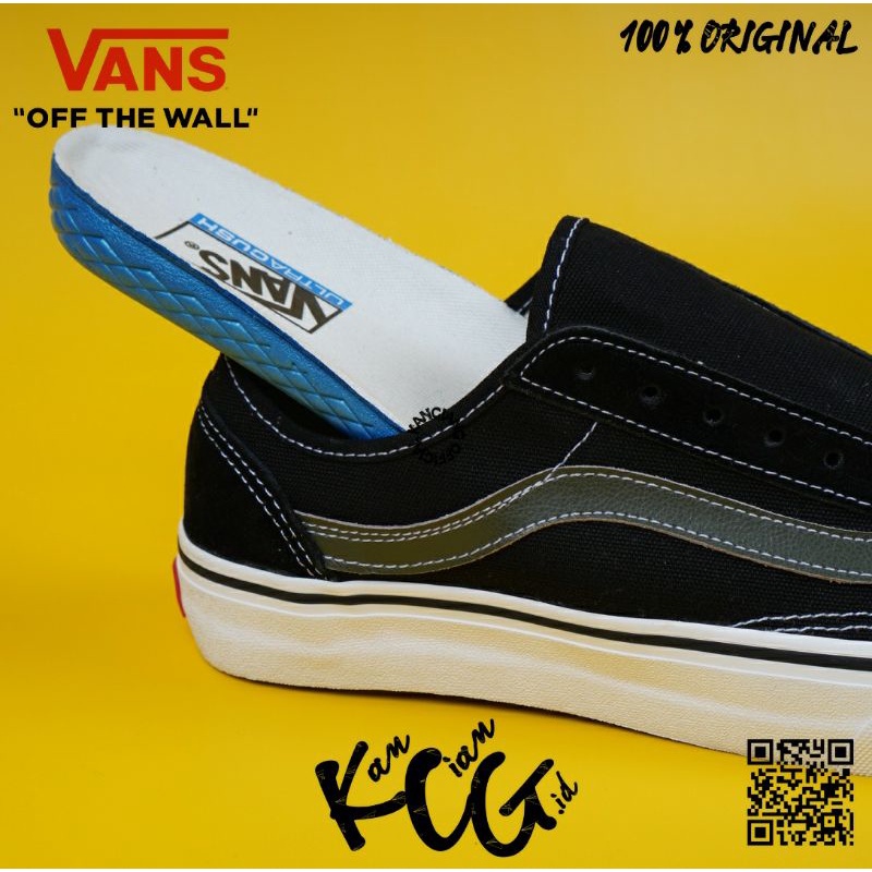 Vans Old Skool Style 36 Decon Sf Vintage Sport Black the Blanc 100% Original Bnib