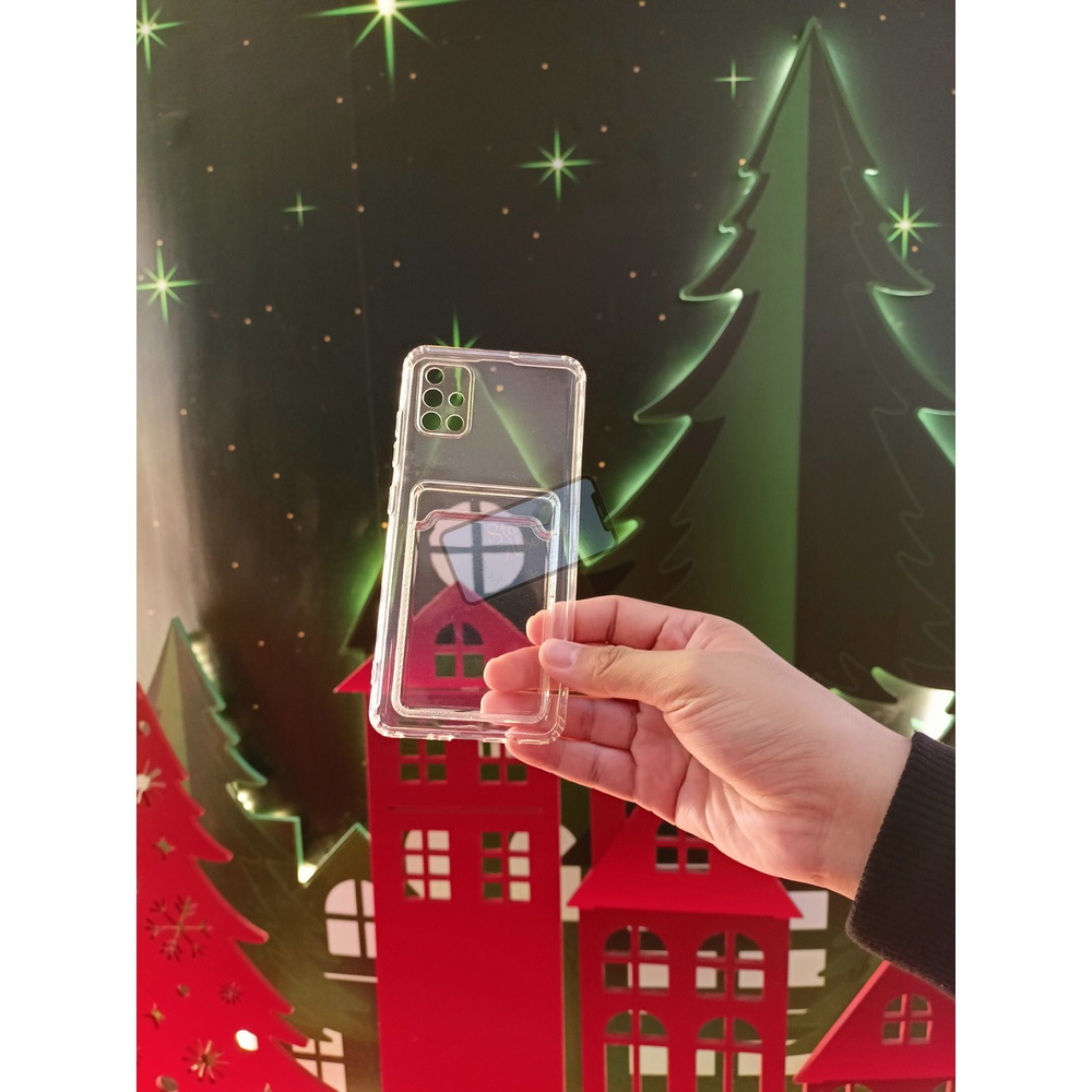 Case Clear Card Ultra Thin Soft Case Samsung A51 Case A51 Case
