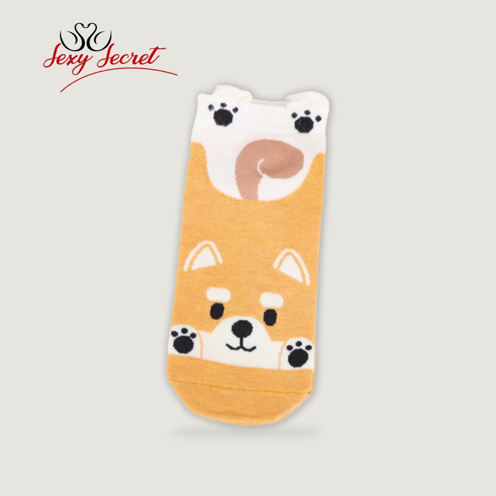 Sexy Secret KK688 Kaos Kaki Bayi Pendek Karakter Anak Perempuan Laki Laki Motif Hewan 3D Lucu Baby Socks Kids Cute Unik Anti Slip