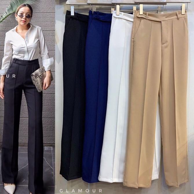 CELANA SCUBA KULOT LIST ADA KANTONG