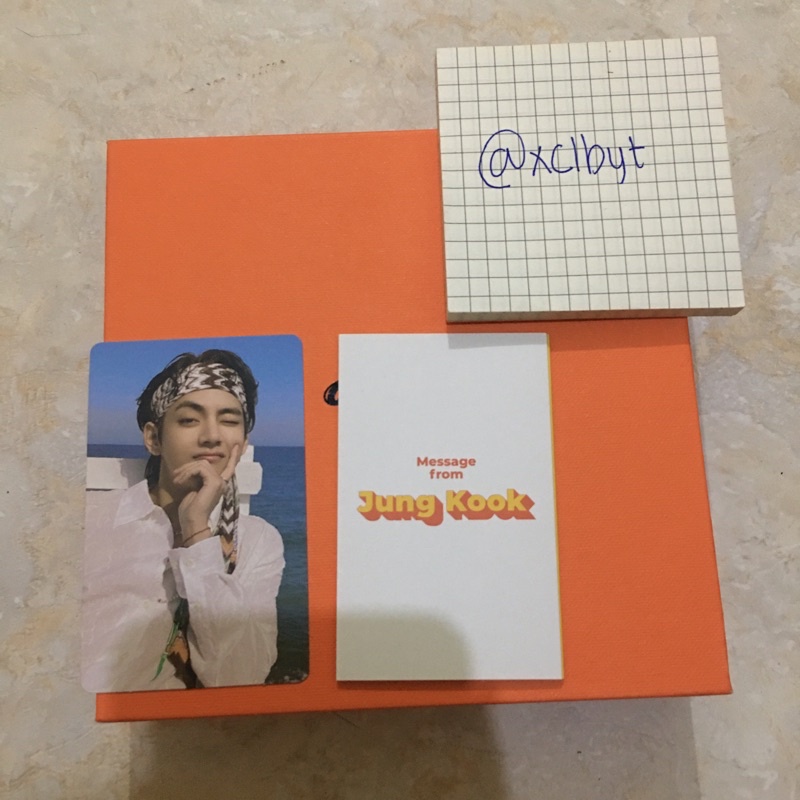 Butter album fullset taehyung photocard