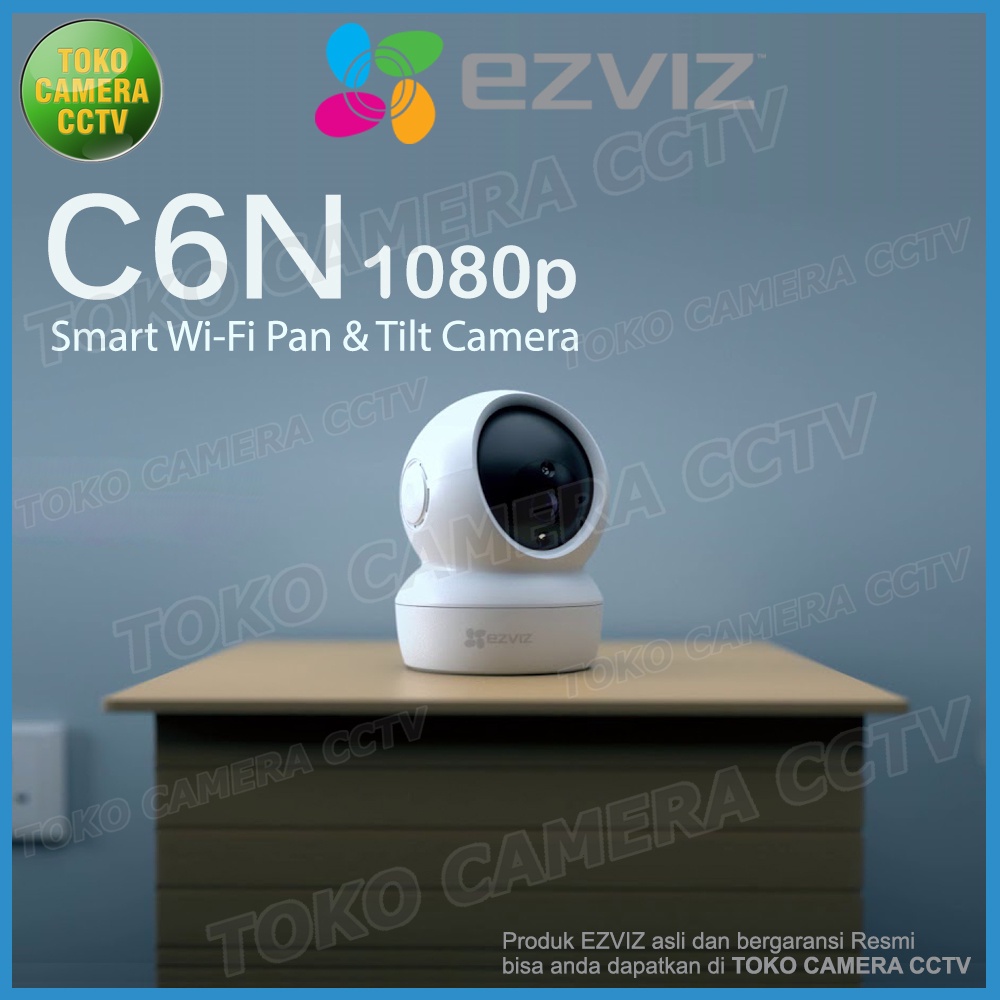 CCTV WIFI KAMERA IP CAMERA PTZ EZVIZ C6N 1080p 2MP CCTV WIRELESS