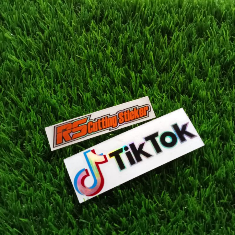 

STICKER CUTTING TIKTOK 12 X 3,5
