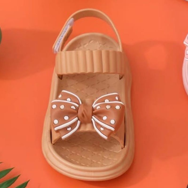 Sandal Pita Anak Perempuan Sendal Anak Tali Belakang Cewek Sepatu Sandal Pantai Kasual Anak Perempuan Terbaru Import Viral