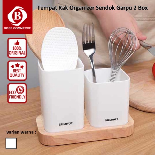 

Multifungsi Sendok Berkualitas Dijual 2 Rak Box Estetik Sumpit Garpu Tempat Organizer