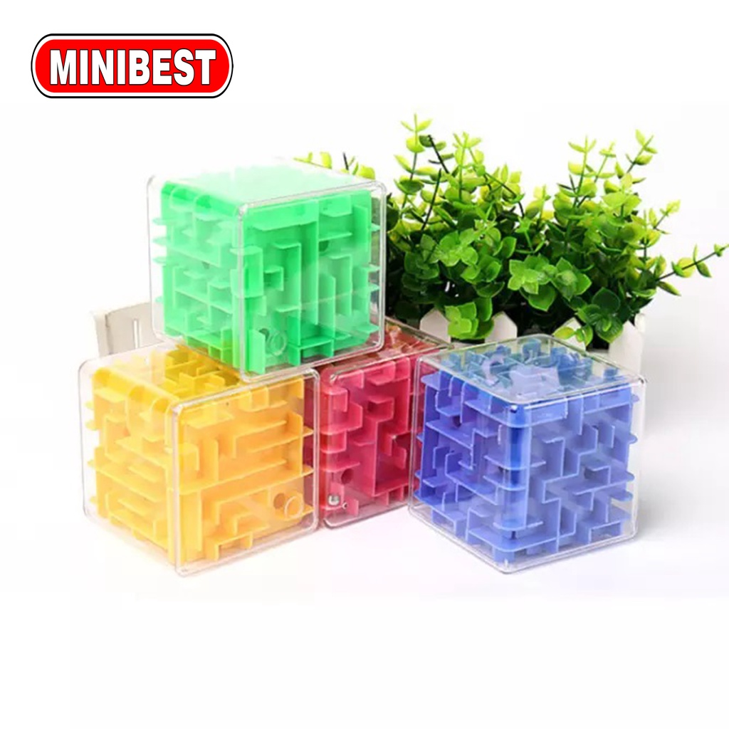 [MB] Mainan Labirin Puzzle Maze Box Kotak 3D Cube