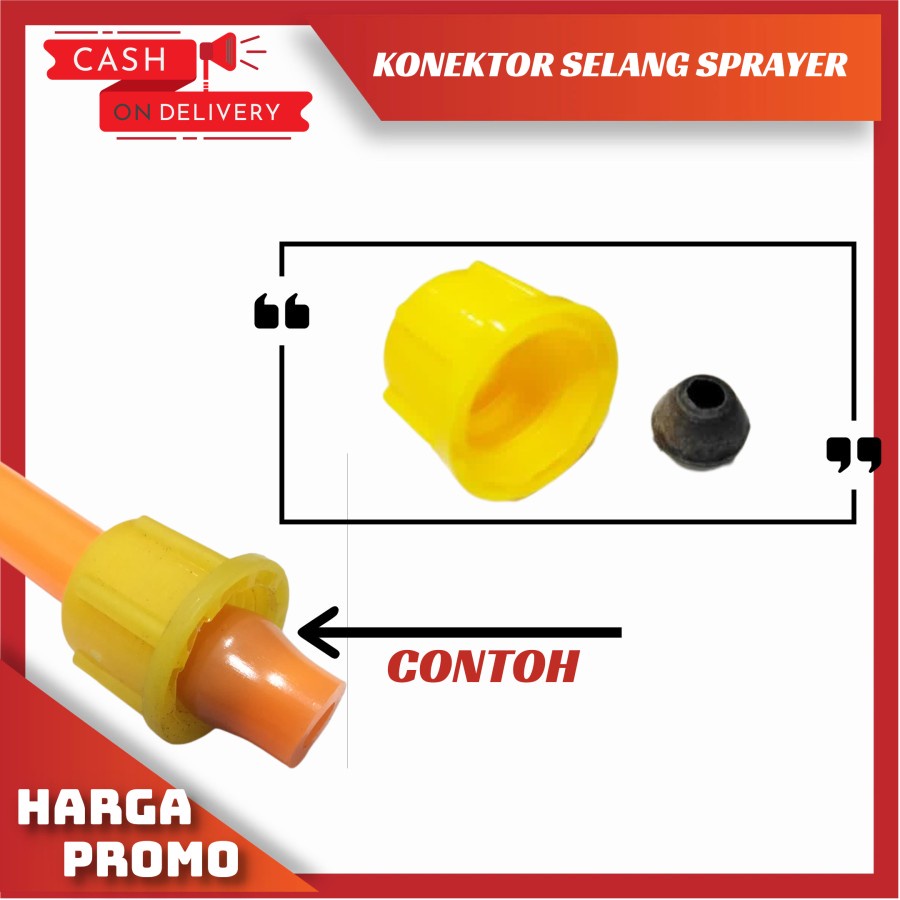 Konektor Selang Sprayer 18mm