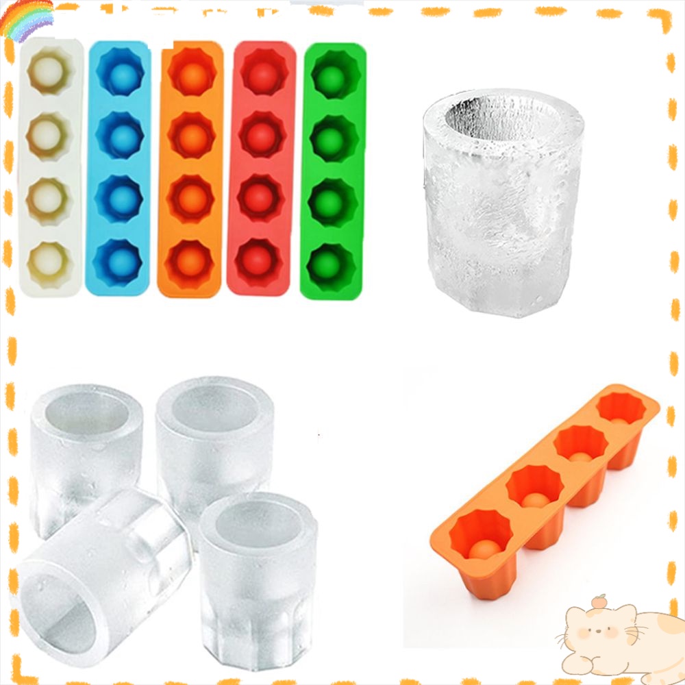 Solighter Cetakan Silikon Tembak Gadget Silicone Summer Tray Mold