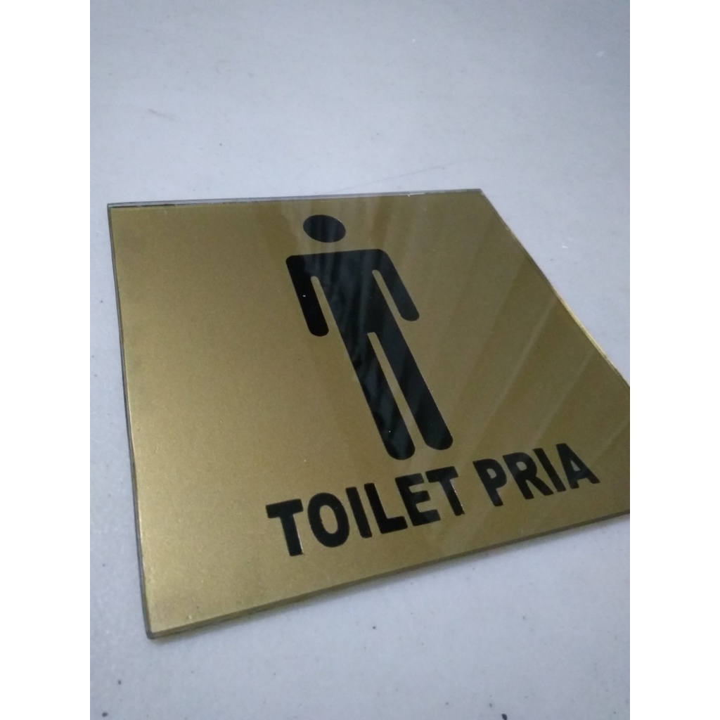 

Sign Simbol Toilet Pria