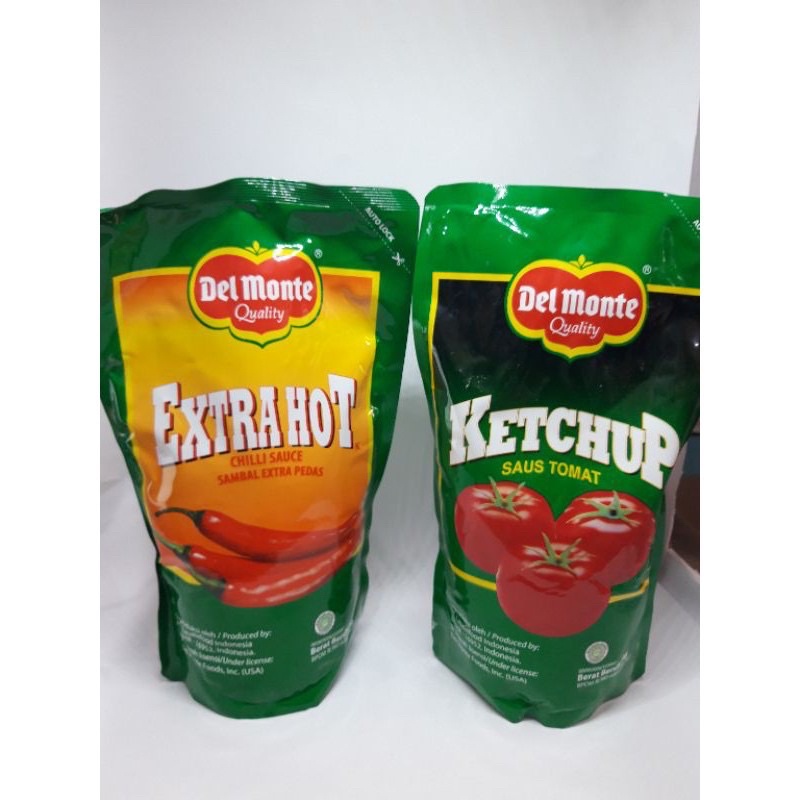 Del Monte Extra Hot Chilli Sauce 1 Kg - Delmonte Saus Ekxtra Pedas / saos tomat