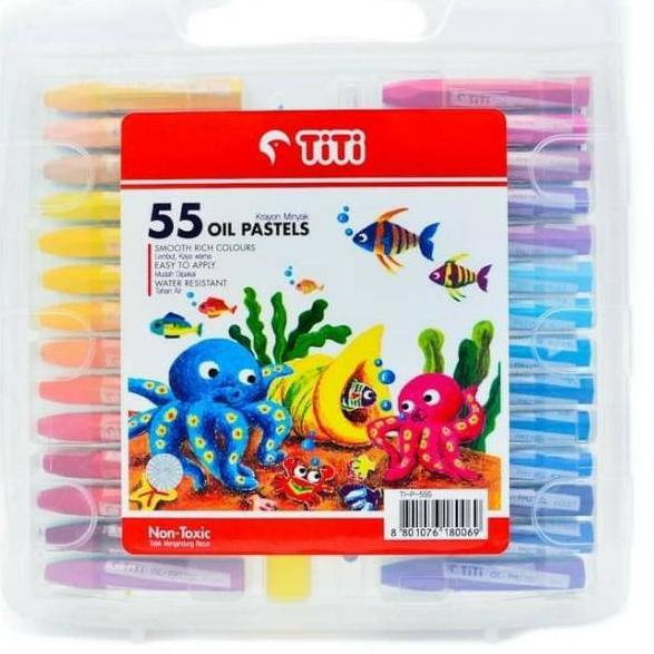 

Penjualan Kejutan Crayon Asli TiTi 55 Warna