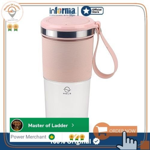 – BLENDER - KELS BELLE USB MINI BLENDER SET PINK