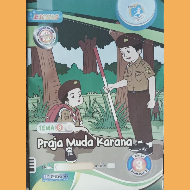 

LKS Tematik kelas 3 tema 8:Praja muda karana untuk SD/Mi semester 2 terbaru