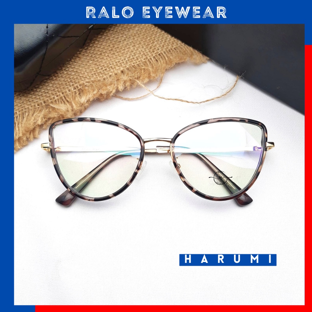 Kacamata HARUMI frame cat eye wanita - 98525