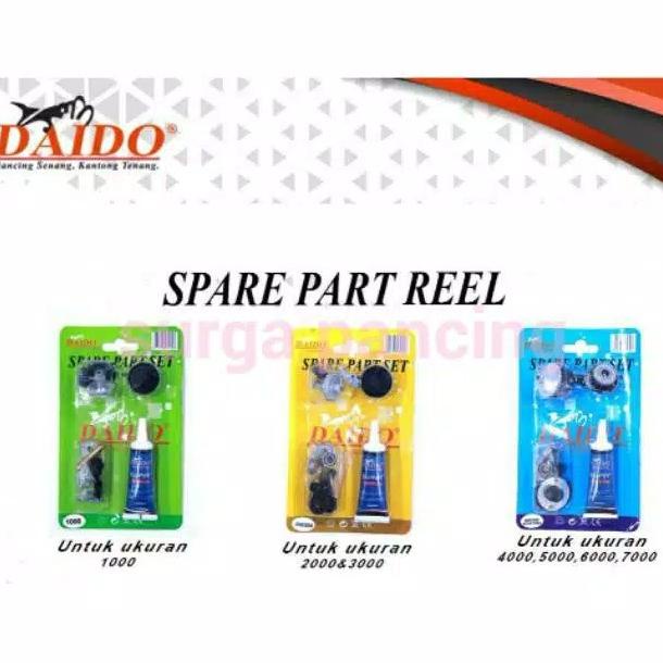 Daido spare part set gear oil reel 1000 -7000