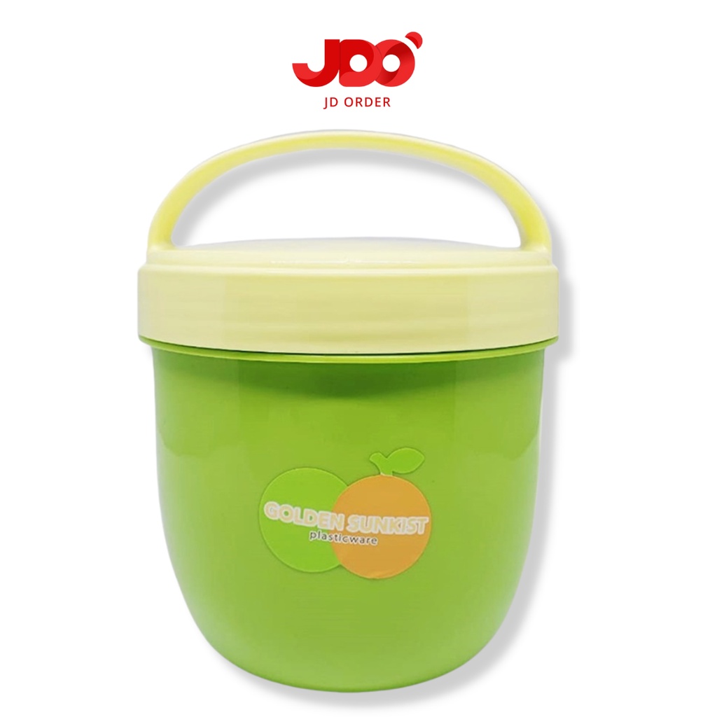 Tempat Makan 1600ml || Kotak Bekal || Tempat Bakso - TB9021 Golden Sunkist