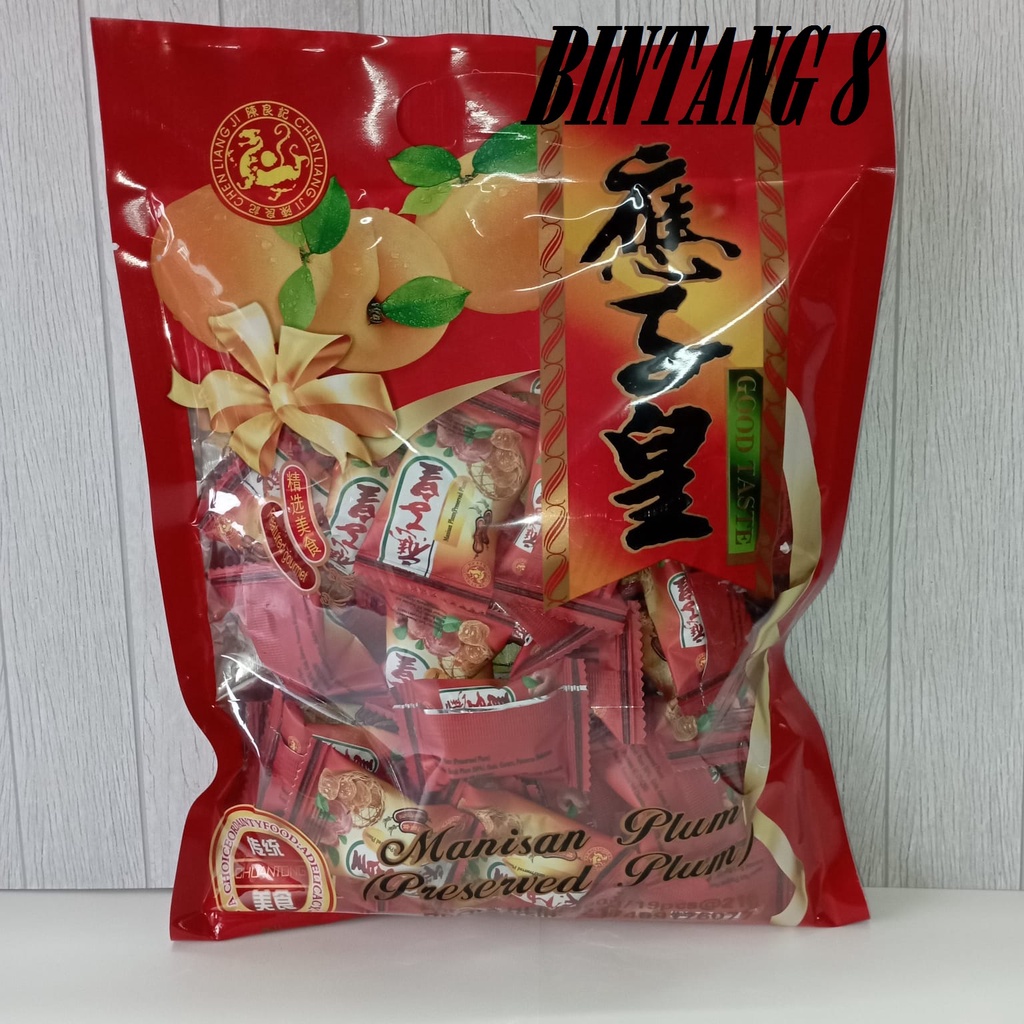 

CHEN LIANG JI MANISAN PLUM / PRESERVED PLUM 380G