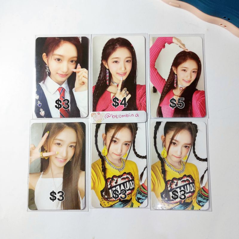 READY photocard ive leeseo love dive after like jewel v1 v2 v3 diskon pc clearance sell