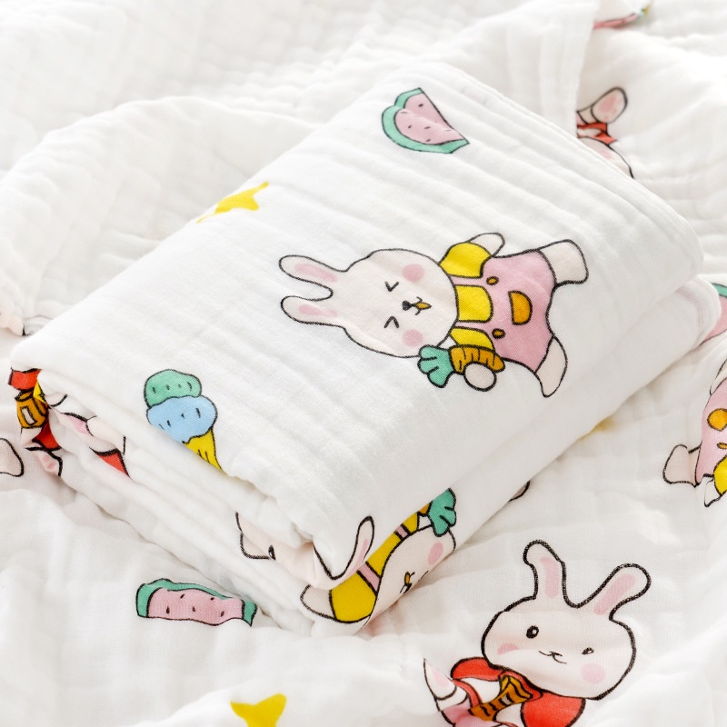 Handuk Bayi Microfiber Motif Lucu Size 110x110 CM / Handuk Bayi Super Lembut