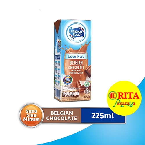 

Frisian Flag UHT Low Fat Belgian Chocolate 225 Ml
